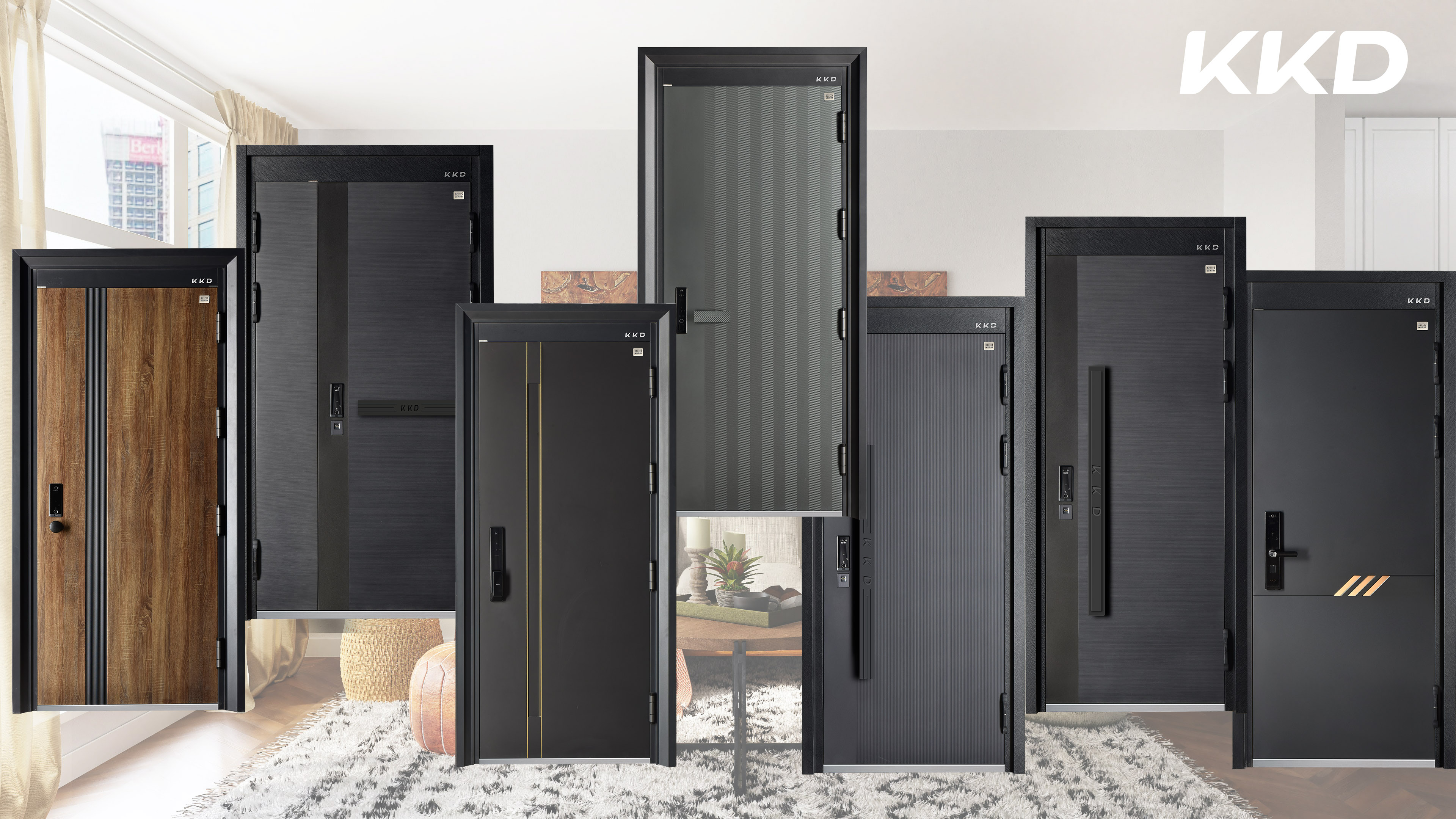 High-end Modern steel doors